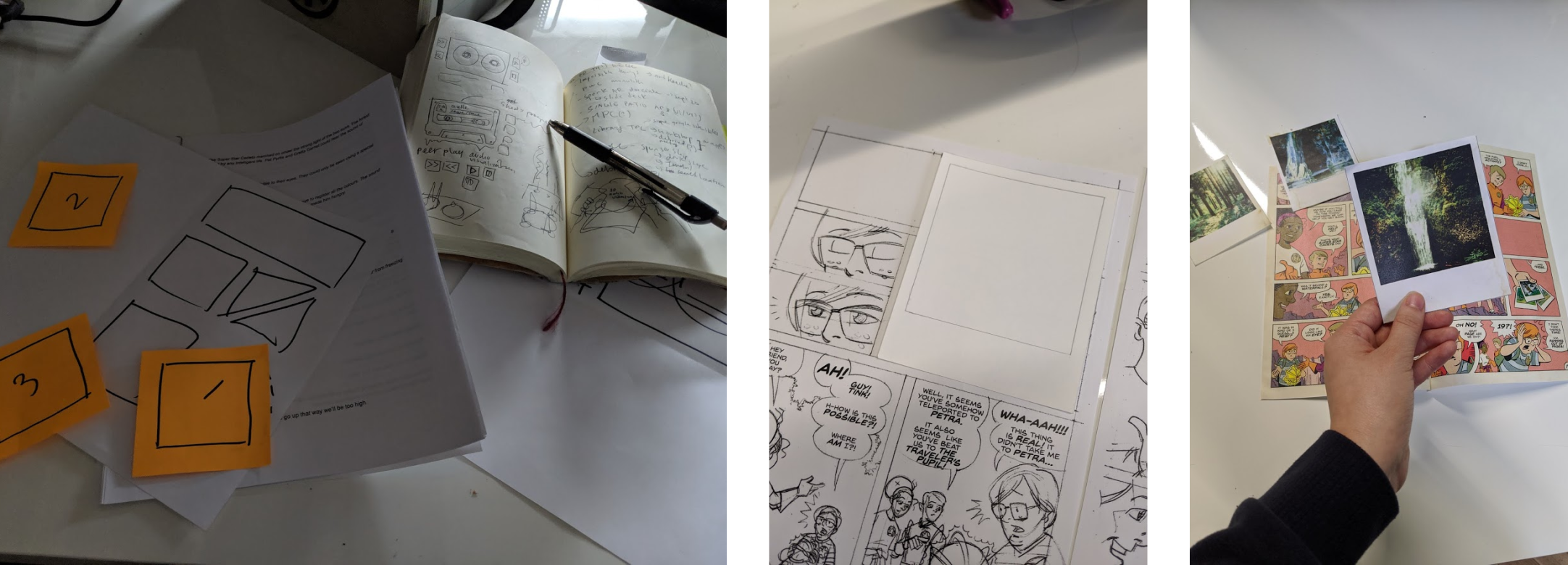 Prototyping AR Comic Puzzle